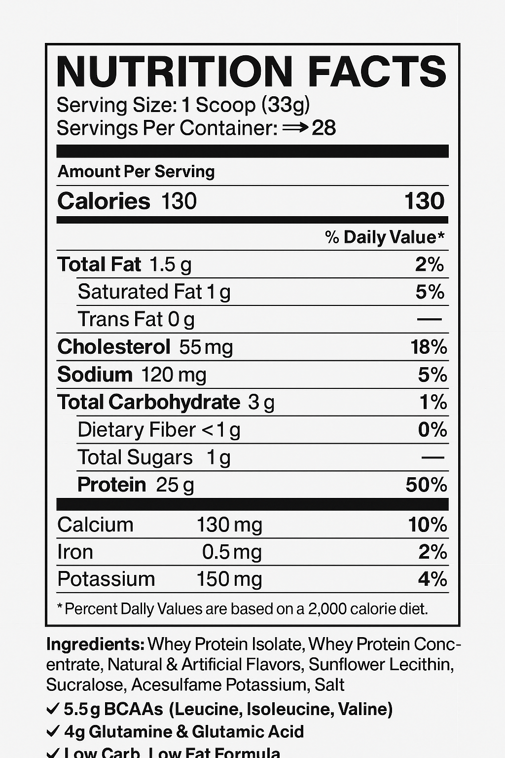 Kinetic Nutrition Whey Protein